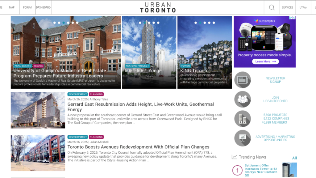 GTA Developments By The Numbers; Insights From Urban Toronto