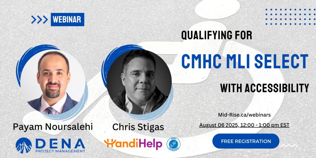 Qualifying for CMHC MLI Select with Accessibility